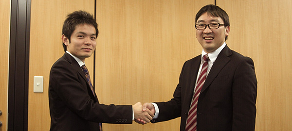 投資企画課 永田慕史様、サーバーリンク上根