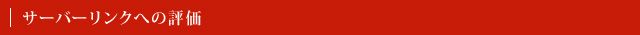 サーバーリンクへの評価